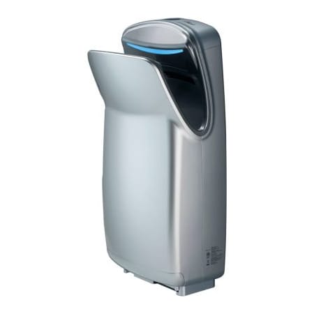 World Dryer World Dryer Vmax V2 High Speed Vertical Hand Dryer, 110-120V - Hands In, Silver - V-649A V-649A